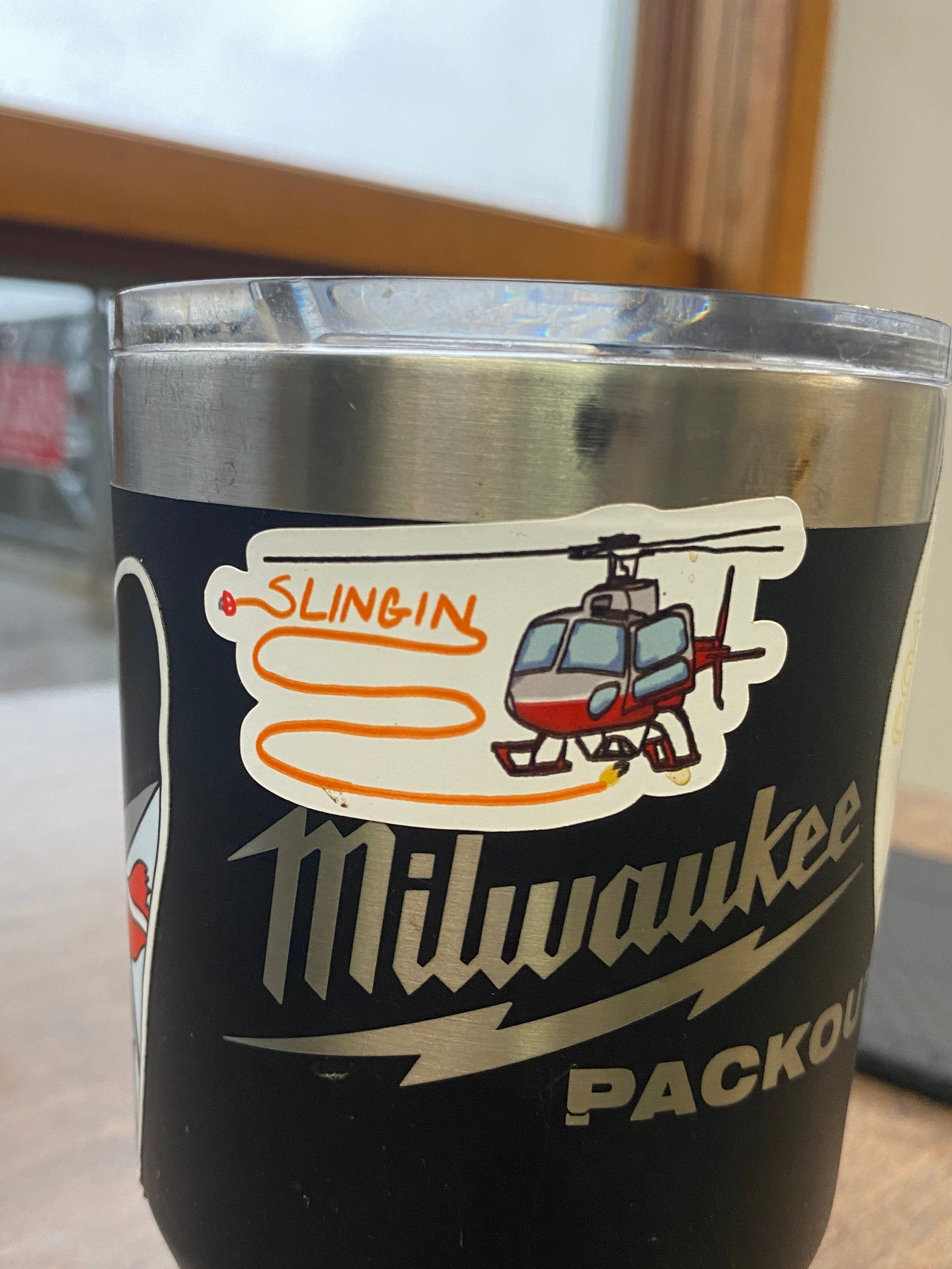 Slinging Stickers